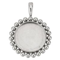 Stainless Steel Pendant Setting, fashion jewelry & for woman 18mm Approx 6mm 