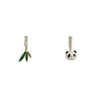 Asymmetric Earrings, Zinc Alloy, fashion jewelry & for woman, 2.8 /2 cm 