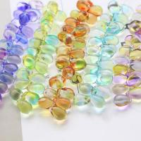 Perles de verre translucide, vernis au four, durable & DIY, plus de couleurs à choisir Vendu par sac