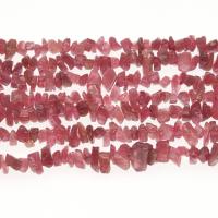 Chips de pierres précieuses , tourmaline, DIY, rose, 10*4mm, Vendu par brin
