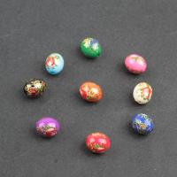 Resin Jewelry Beads, Ellipse & DIY 10*14mm 