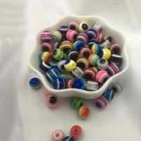 Perles en résine de mauvais œil, Rond, DIY, plus de couleurs à choisir, 8mm Vendu par sac