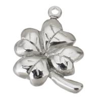 Stainless Steel Clover Pendant, fashion jewelry & for woman Approx 1.5mm 