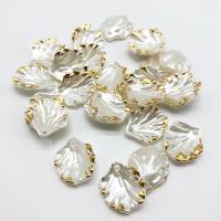 Acrylic Jewelry Pendant, plated, DIY white 