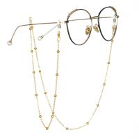 Zinklegierung Brillenkette, nachhaltiges & Anti-Skidding, keine, verkauft von Strang