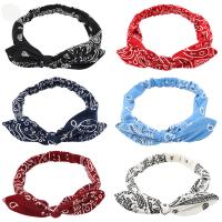 Headband, Cloth, with Rubber Band, fashion jewelry & for woman 170*270mm 