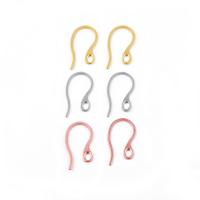 Stainless Steel Hook Earwire, plated 0c1mm 