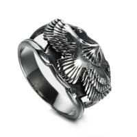 Men Stainless Steel Ring in Bulk, plated & for man, silver color 