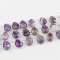 Mixed Gemstone Beads, Natural Stone, Teardrop, polished, DIY 