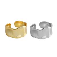 Brass Cuff Finger Ring, fashion jewelry & for woman 10mmuff0cInner diameter 16mm 
