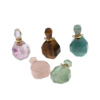 Piedras preciosas Perfume Decoración colgante, Botella de perfume, Bricolaje & diferentes materiales para la opción, más colores para la opción, 35*18*11mm, Vendido por UD