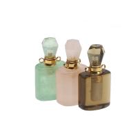 ジェムストーン ペンダント, 香水瓶, 選択のための異なる色とパターン & DIY, 無色, 33*16*10mm, 売り手 パソコン