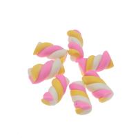Polymer Clay Hair Accessories DIY Findings, Candy, pink, 15*9mm 