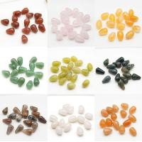 Mixed Gemstone Beads, Natural Stone, Teardrop, DIY 