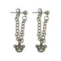 Stainless Steel Drop Earring, fashion jewelry & for woman, 32mm 