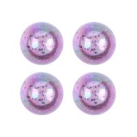 Perlen in Perlen Acrylperlen, Acryl, Spritzgießen, DIY & verschiedene Stile für Wahl & halbgebohrt, keine, Bohrung:ca. 3.5mm, 25PCs/Tasche, verkauft von Tasche