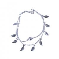 Zinc Alloy Anklet, plated, fashion jewelry Approx 23 cm 