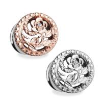 Fashion Piercing Tunnel, Stainless Steel, plated, Unisex & with rhinestone & hollow 
