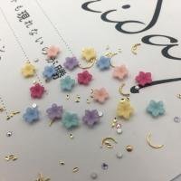 Resin Jewelry Beads, Flower, DIY & epoxy gel 6mm 