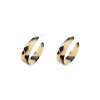 Acrylic Stud Earring, fashion jewelry & for woman, 38mm 