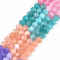 Gefärbte Jade Perlen, DIY, farbenfroh, 8mm, 10SträngeStrang/Tasche, verkauft von Tasche