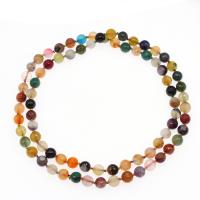Agate Necklace, Round, polished, fashion jewelry & for woman 10*10mm 