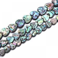 Abalone Shell Beads, Heart, polished, DIY & frosted Approx 15 Inch 
