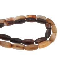 Natural Tibetan Agate Dzi Beads, Drum, DIY 30*12*30mm cm 