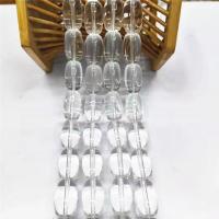 Perlas de cristal de moda, Tambor, pulido, Bricolaje, Cristal claro, 12x20mm, aproximado 17PCs/Sarta, Vendido por Sarta