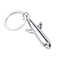 Zinc Alloy Key Clasp, portable & Unisex, silver color 