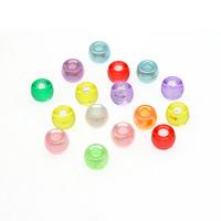 Acryl Schmuck Perlen, rund, DIY & verschiedene Größen vorhanden, keine, Bohrung:ca. 4mm, 500G/Tasche, verkauft von Tasche
