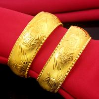 Brass Bangle, plated, for woman, 20mm, Inner Approx 60mm 