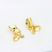 Zinc Alloy Stud Earring, plated, fashion jewelry, gold, 3.5CM 