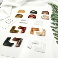 Acrylique Accessoires cheveux DIY de, styles différents pour le choix, plus de couleurs à choisir Vendu par sac