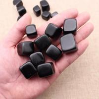 Décoration de pierre perles, Obsidienne, Irrégulière, poli, noire, 12-20mm, Environ Vendu par sac
