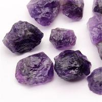 Décoration de pierre perles, améthyste, Irrégulière, violet, 20-40mm, Environ Vendu par sac
