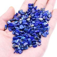 Décoration de pierre perles, Lapis lazuli, Irrégulière, bleu, 5-7mm, Environ Vendu par sac