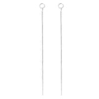 925 Sterling Silver Earring thread, fashion jewelry & for woman 