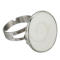 Messing Ring Muffelbasis, plattiert, Modeschmuck & für Frau, 25x8mm, verkauft von PC