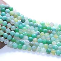 Natural Dragon Veins Agate Beads, fashion jewelry & DIY dark green 