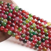 Gemischte Achat Perlen, Modeschmuck & DIY & verschiedene Größen vorhanden, verkauft von Strang