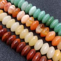 Mixed Gemstone Beads, Natural Stone, Abacus, polished, DIY Approx 