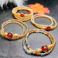 Lampwork Bracelets, Donut & fashion jewelry 320*4*500*5mm 