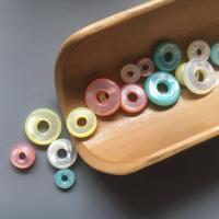 Dyed Shell Pendants, Donut, DIY 