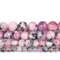Persian Jade Beads, Round, DIY pink camouflage 