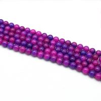 Sugilite Beads, Round, polished, DIY purple cm 