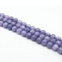Aquamarin Perlen, rund, poliert, DIY & verschiedene Größen vorhanden, blau, Länge:38 cm, verkauft von Strang