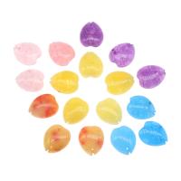 Pendentifs de Jade, Dyed Jade, larme, poli, différentes couleurs et motifs pour le choix & DIY, plus de couleurs à choisir, 12*10mm Environ 1mm, Vendu par PC
