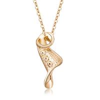 Brass Jewelry Necklace, gold color plated, for woman 