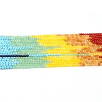Mixed Gemstone Beads, Round, polished, DIY mixed colors cm 
